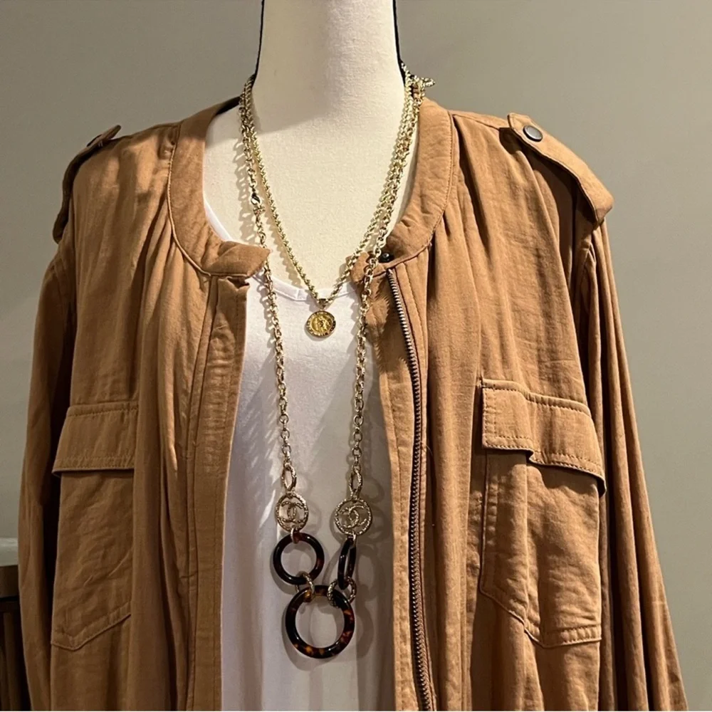 Torrid Tan Utility Jacket - Picture 5 of 8